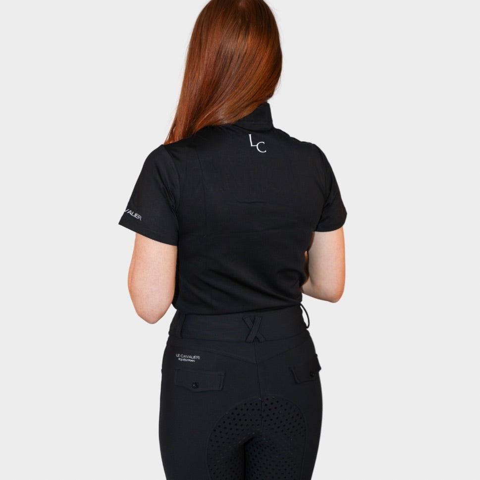 LUXE Short Sleeve Baselayer (Black)
