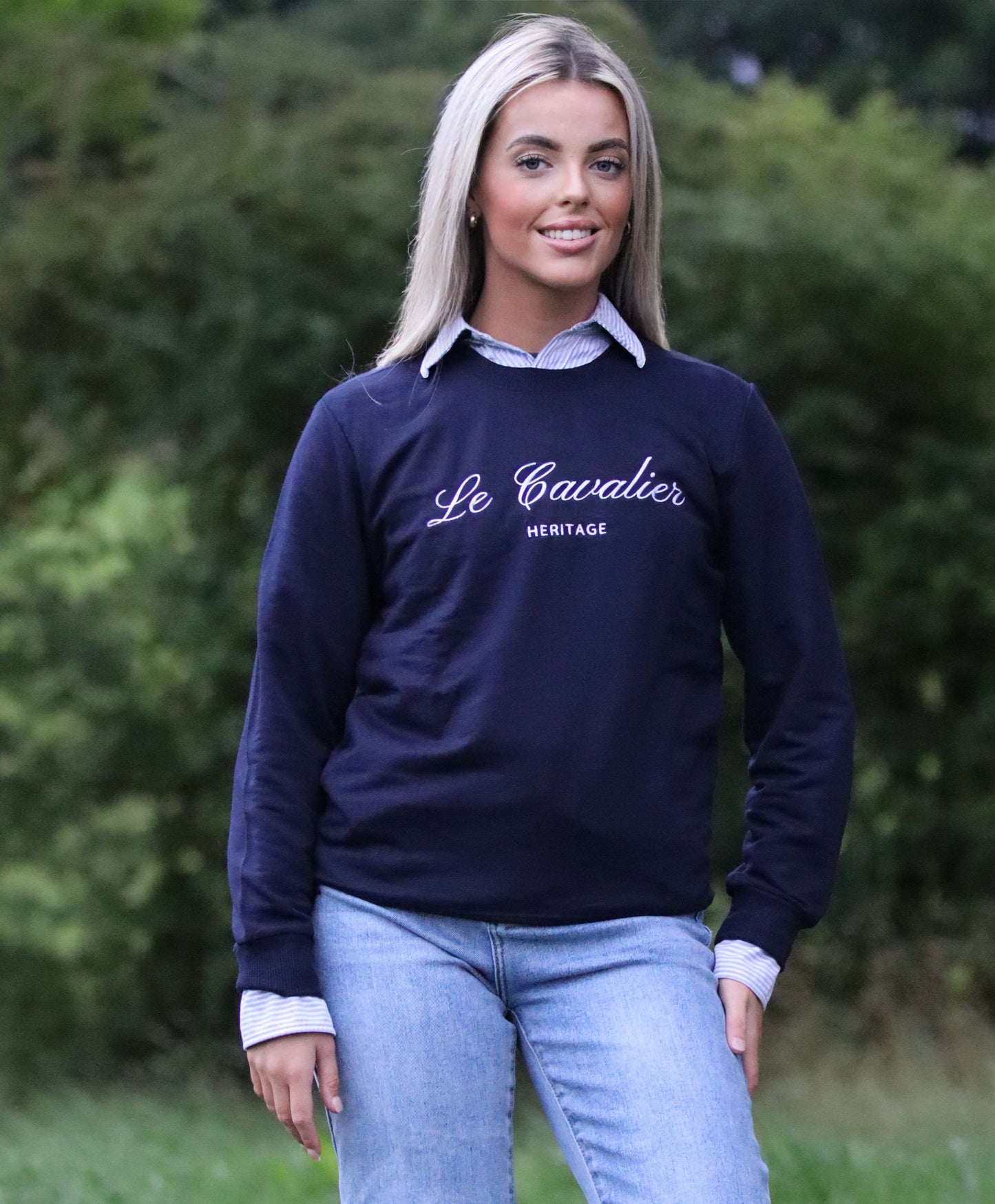 Heritage Navy Sweatshirt