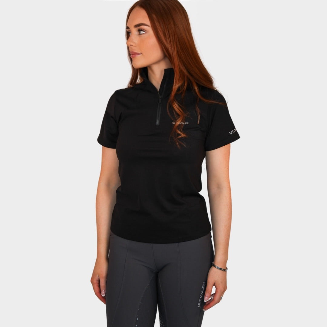 LUXE Short Sleeve Baselayer (Black)