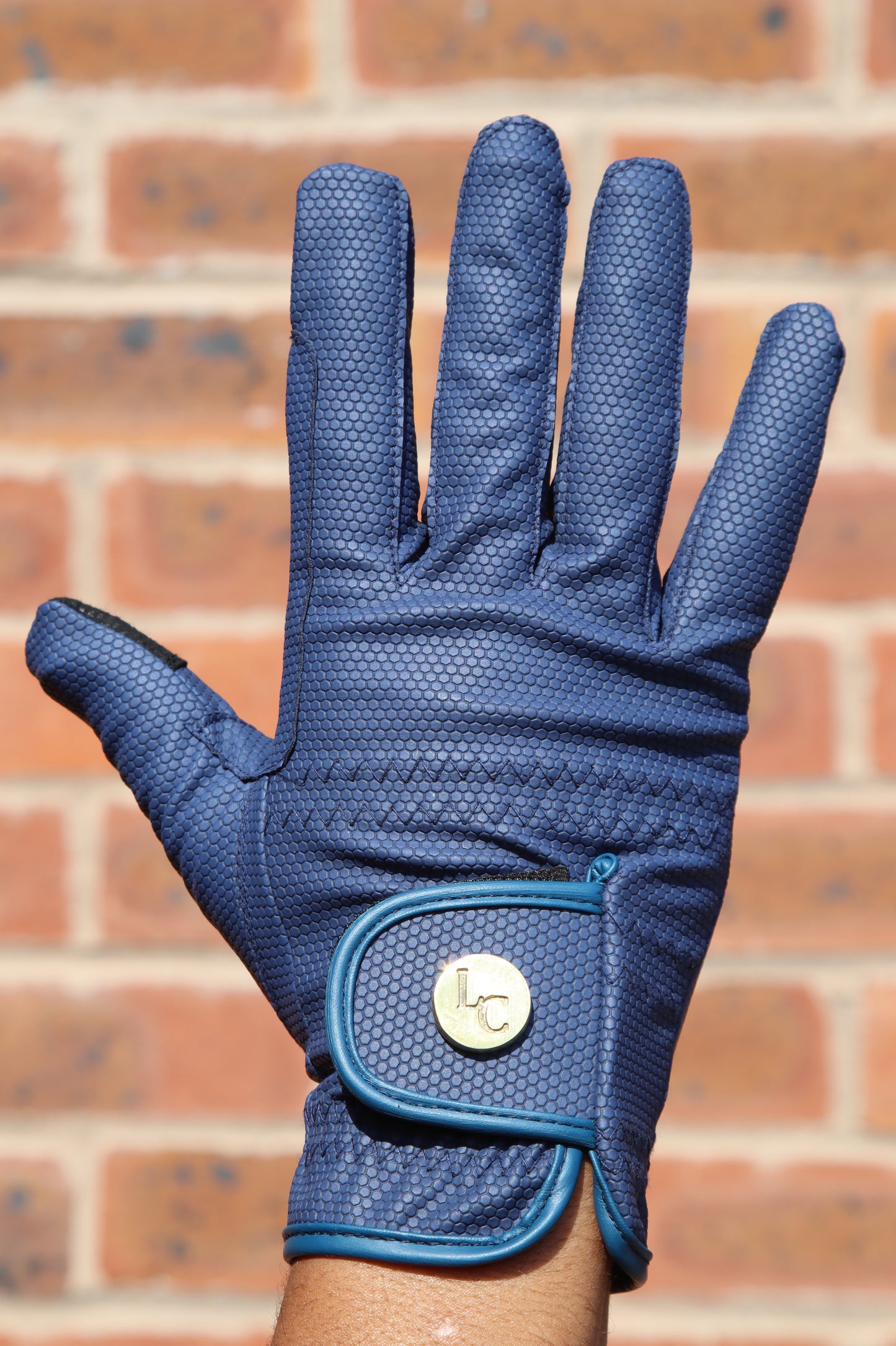 Riding Gloves - Navy