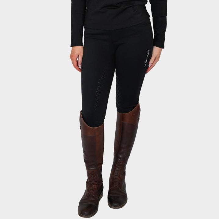 LUXE Breeches – Black | Full Seat Grip