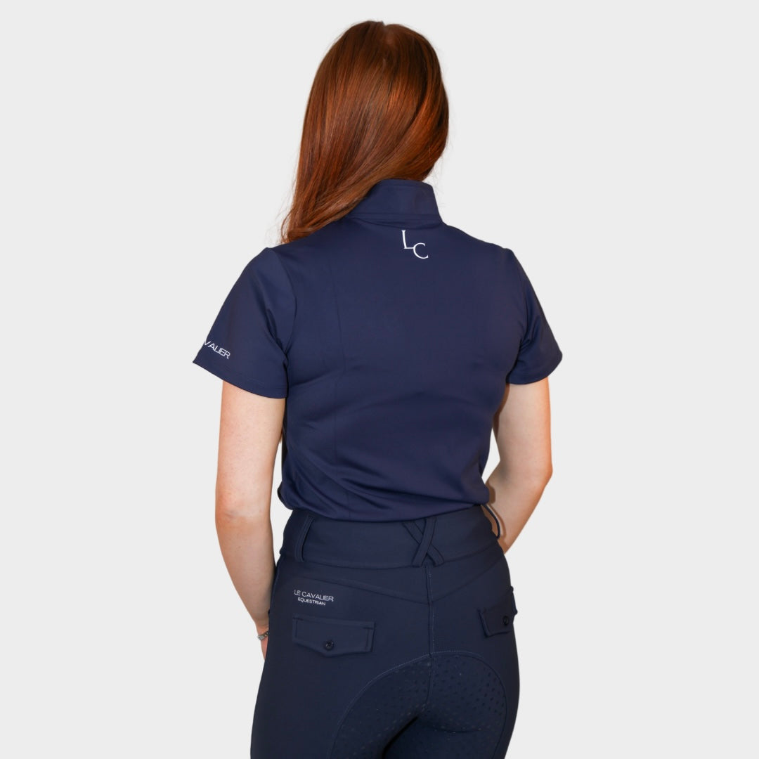 LUXE Short Sleeve Baselayer (Navy)