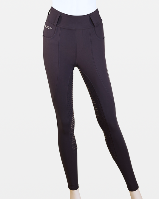 LUXE Leggings – Navy | Full Seat Grip