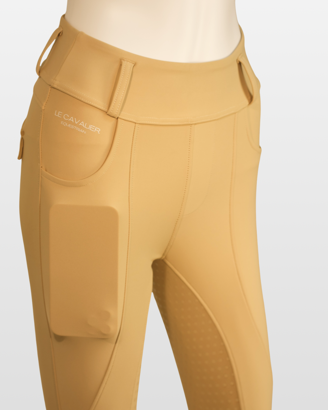 LUXE ShowTime Leggings - Fawn | Full Seat Grip