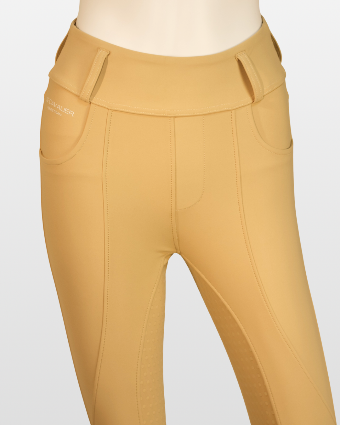 LUXE ShowTime Leggings - Fawn | Full Seat Grip