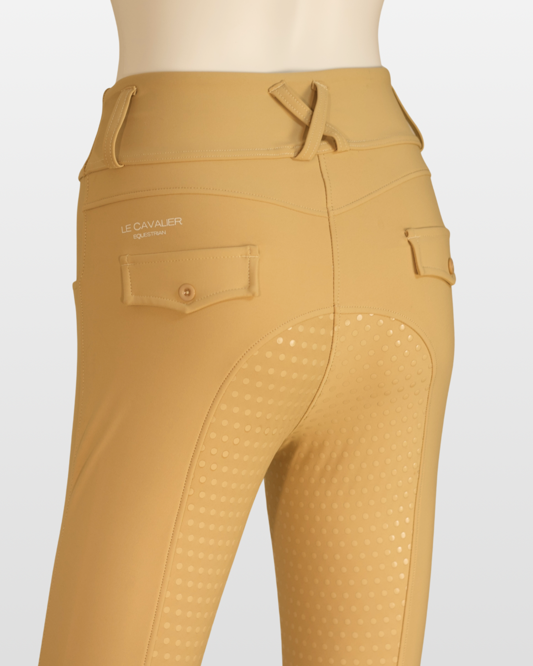 LUXE ShowTime Leggings - Fawn | Full Seat Grip