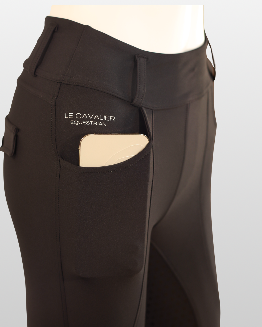 LUXE Leggings – Black | Full Seat Grip