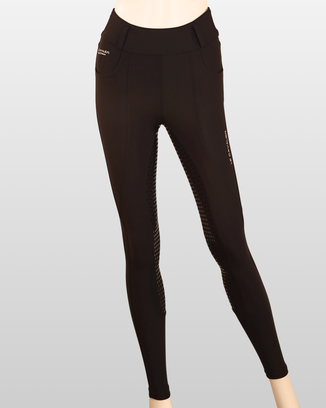 LUXE Leggings – Black | Full Seat Grip