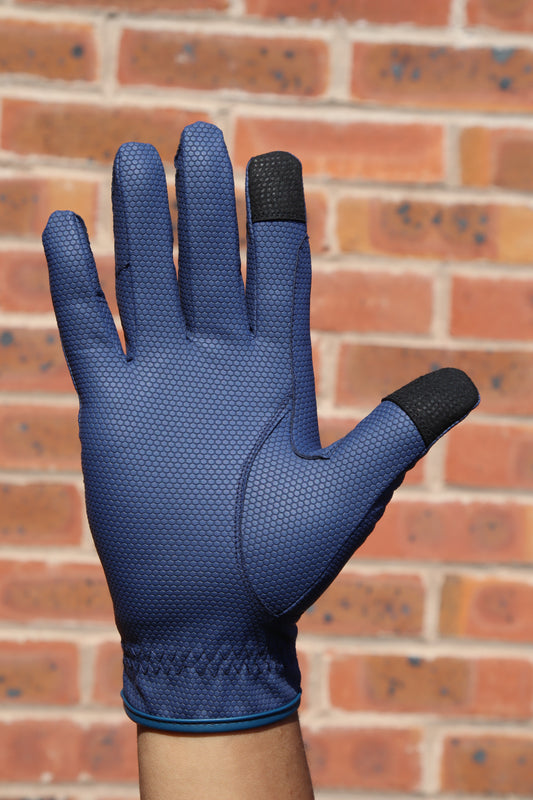Riding Gloves - Navy