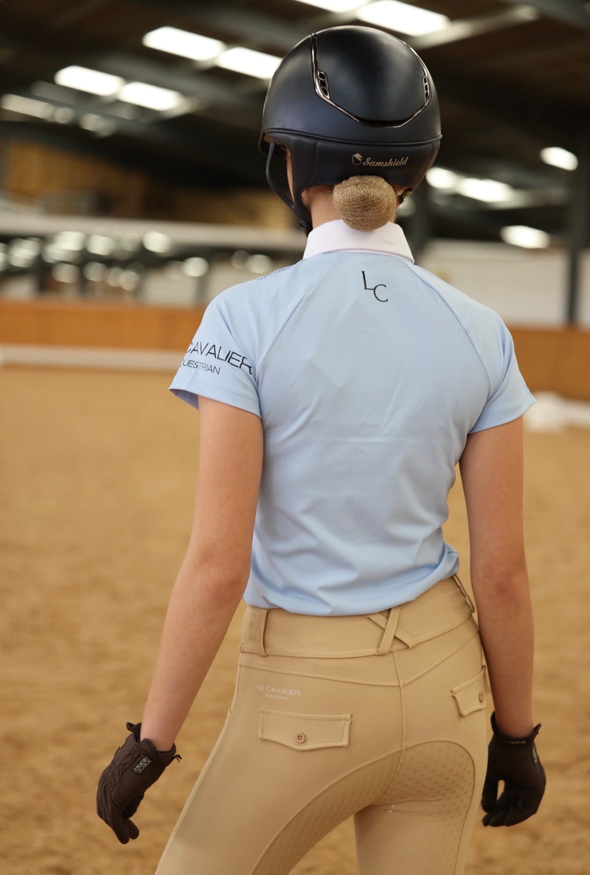 CompTech Show Shirt - Blue Pinstripe
