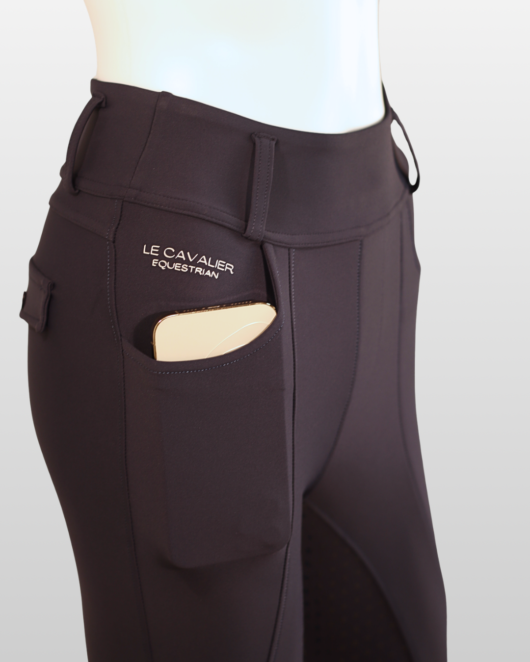 LUXE Leggings – Navy | Full Seat Grip