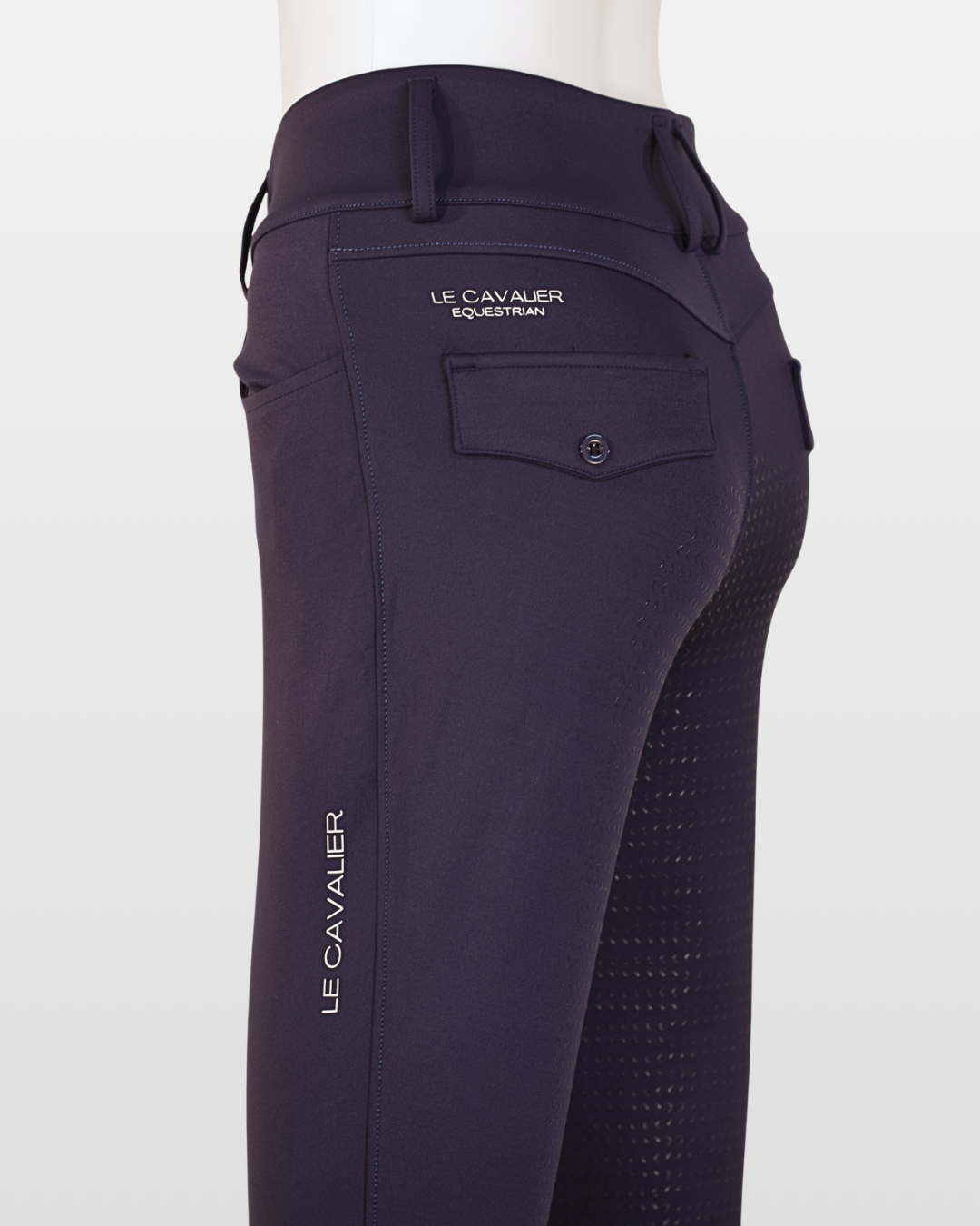 LUXE Breeches – Navy | Full Seat Grip