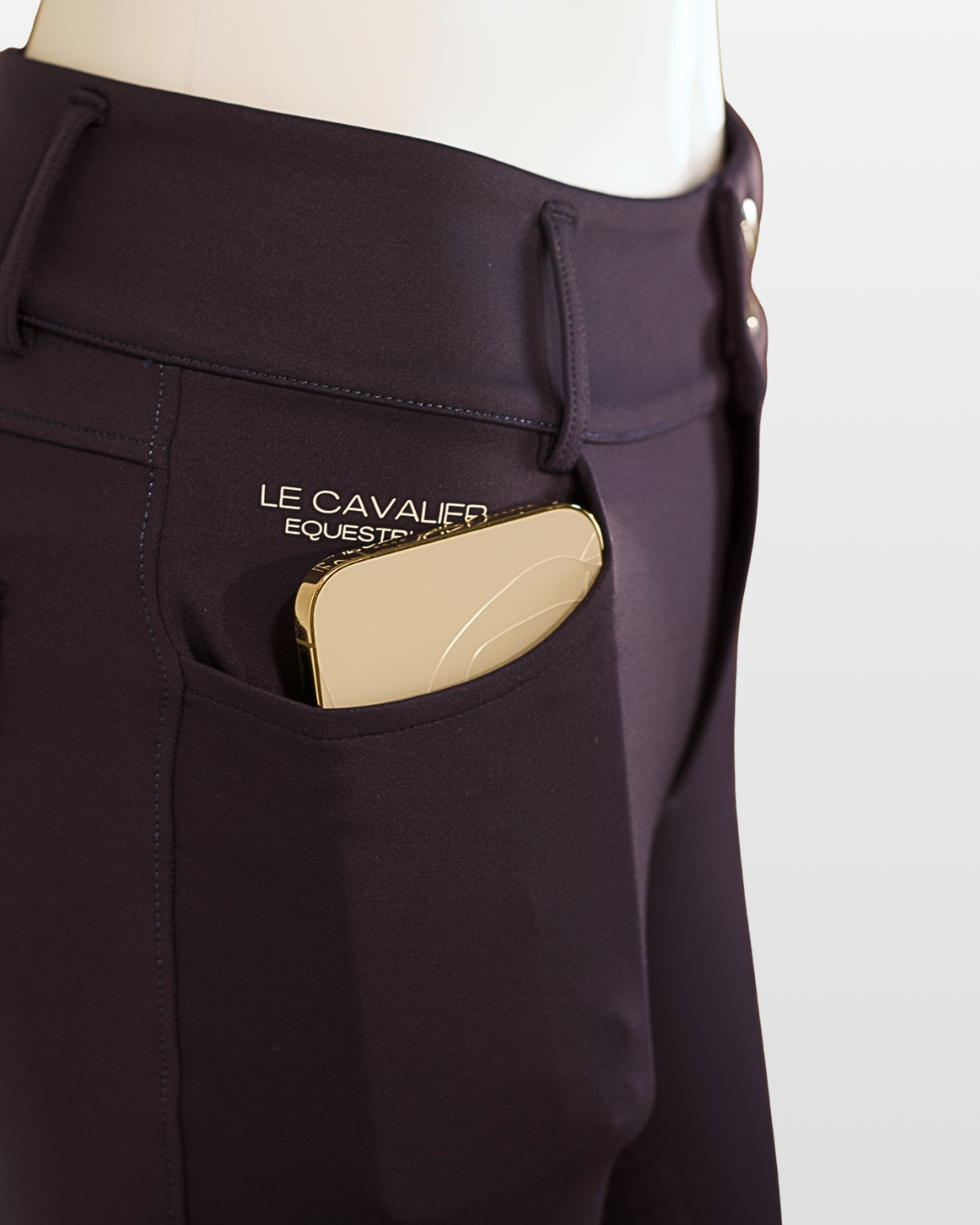 LUXE Breeches – Navy | Full Seat Grip