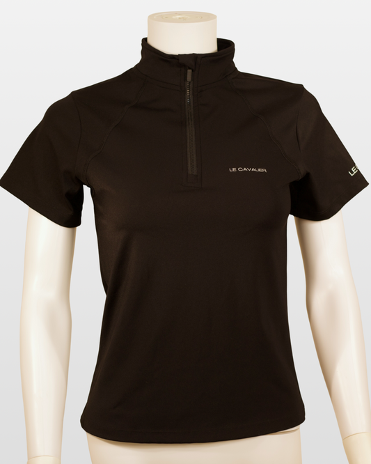LUXE Short Sleeve Baselayer - Black