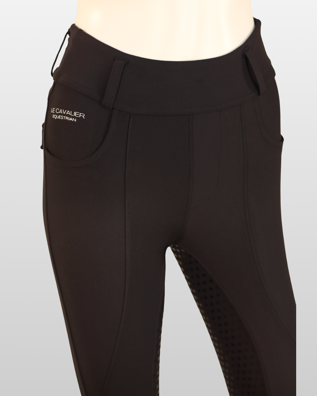 LUXE Leggings – Black | Full Seat Grip