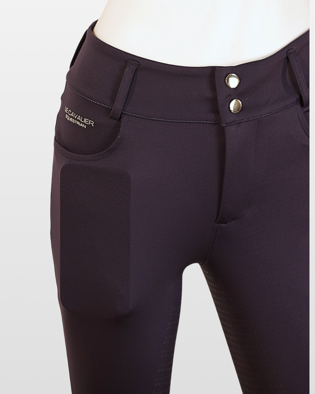 LUXE Breeches – Navy | Full Seat Grip