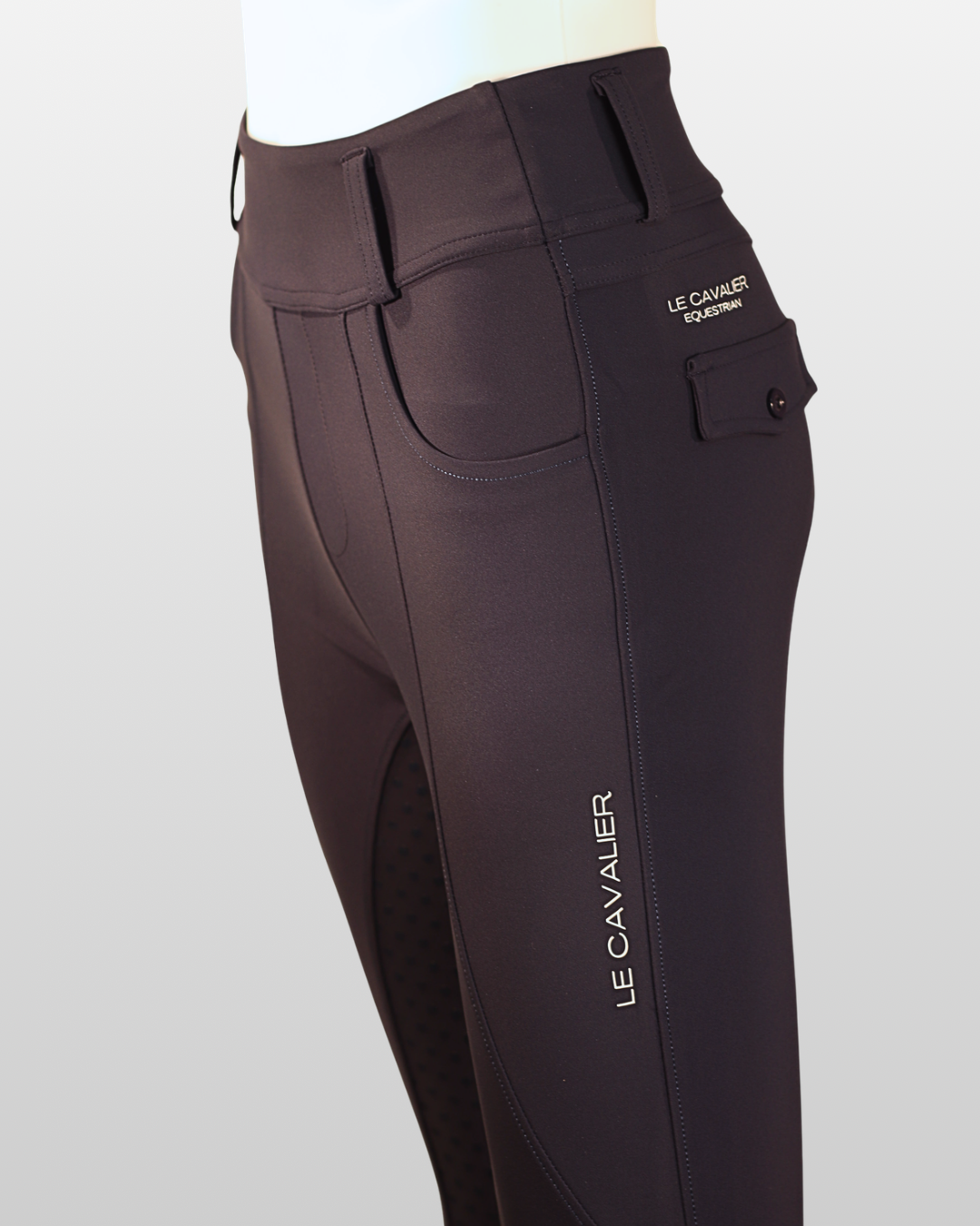 LUXE Leggings – Navy | Full Seat Grip