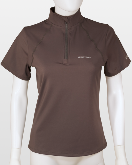 LUXE Short Sleeve Baselayer – Grey