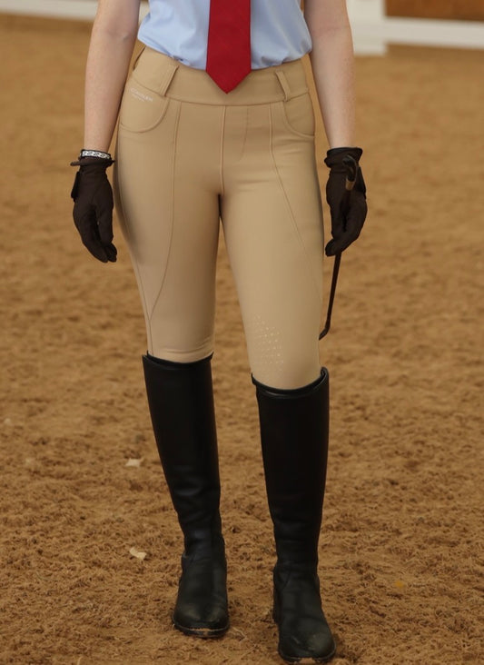 LUXE Leggings - Fawn | Knee Grip