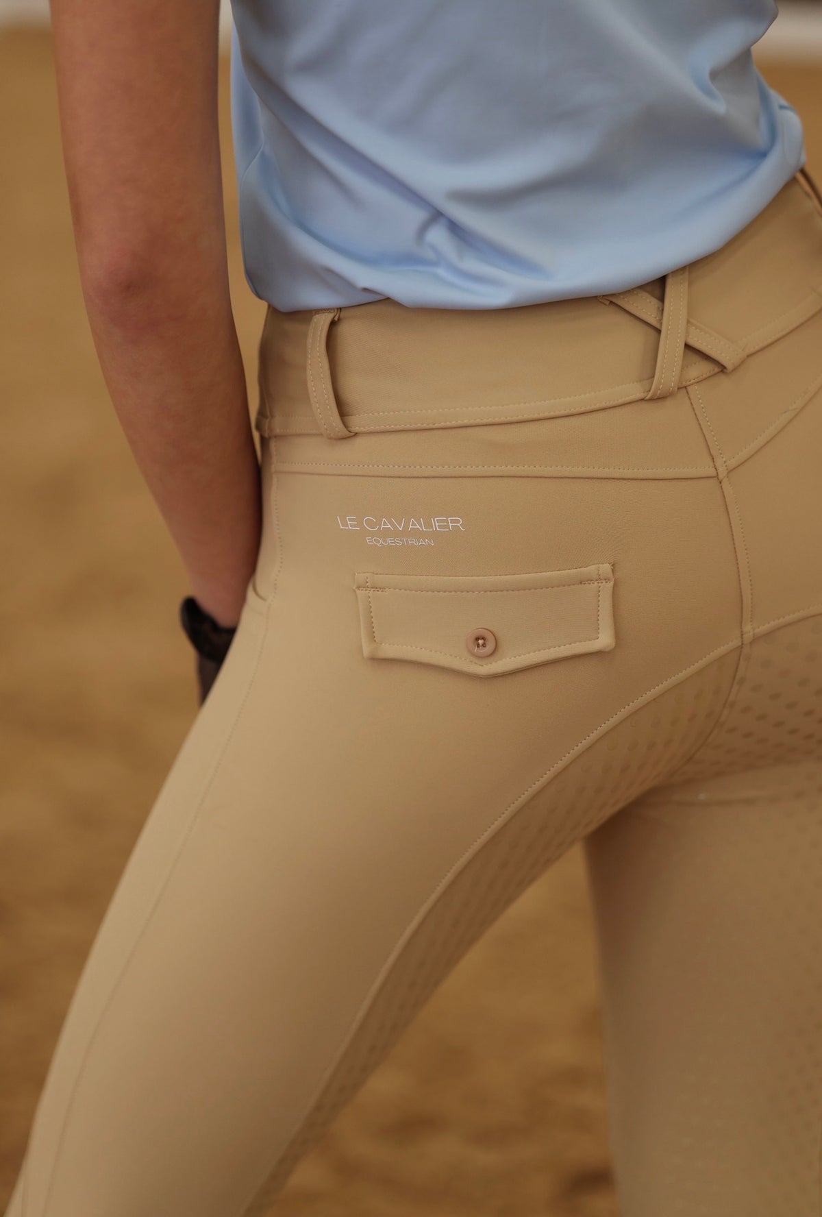 LUXE Leggings - Fawn | Full Seat Grip