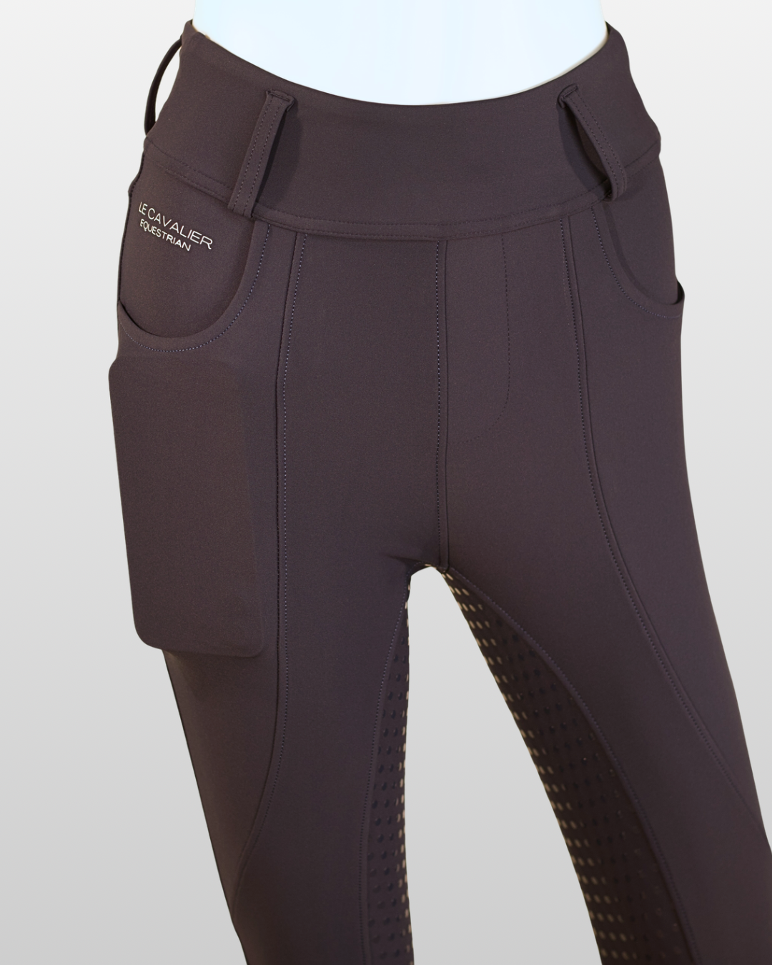 LUXE Leggings – Navy | Full Seat Grip