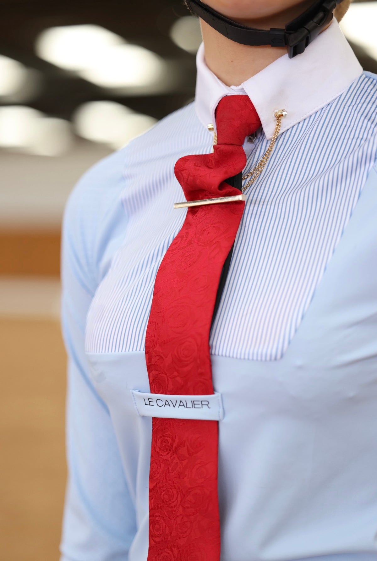 CompTech Show Shirt Long Sleeve - Pinstripe