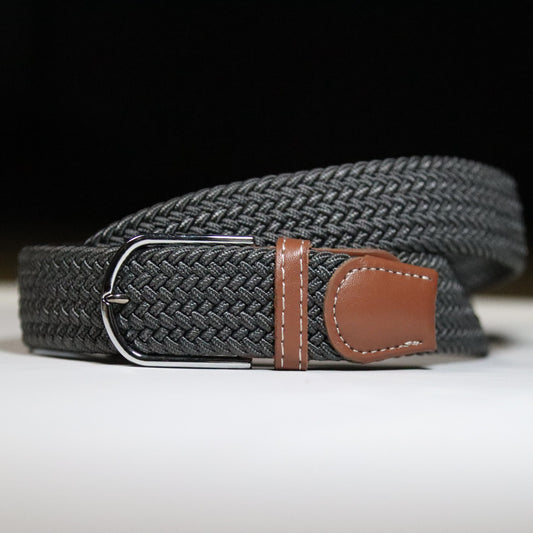 Herringbone Belt - Grey